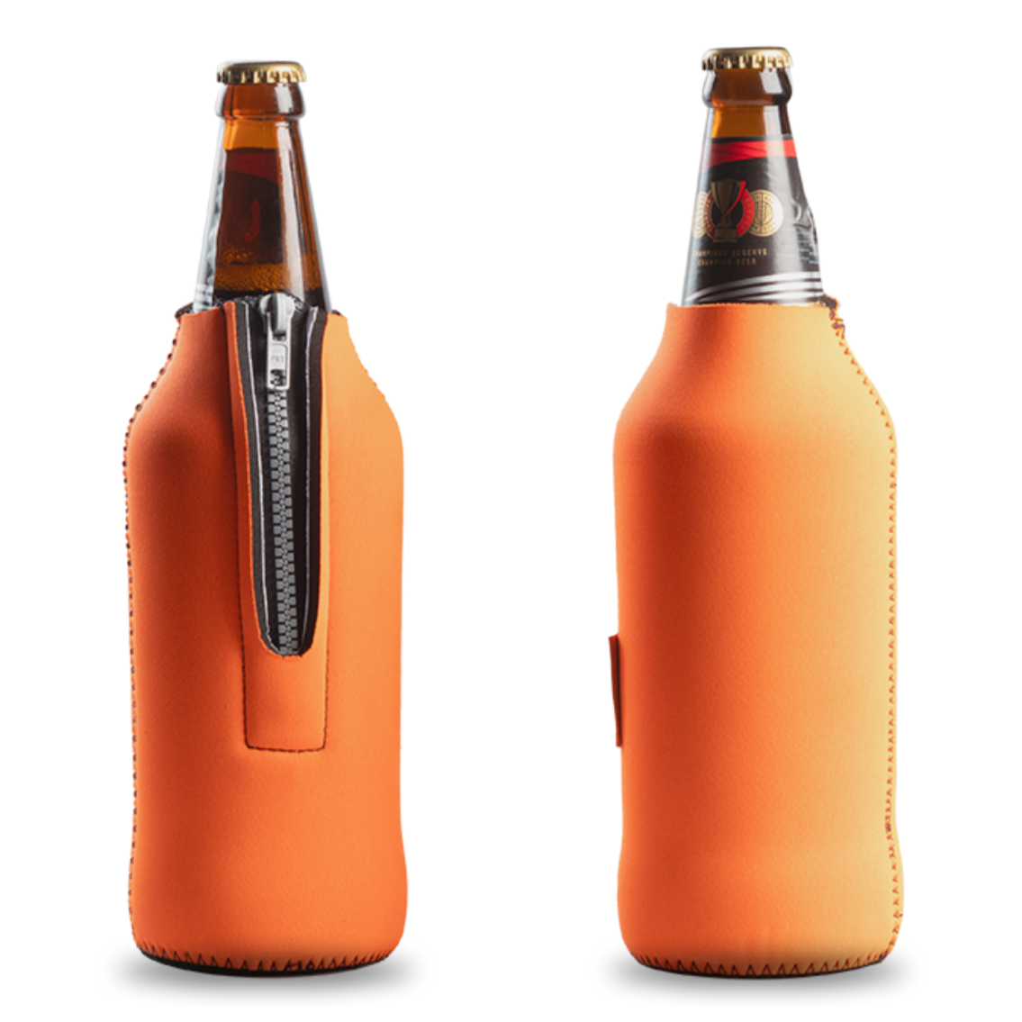 Plain quart beer bottle cooler
