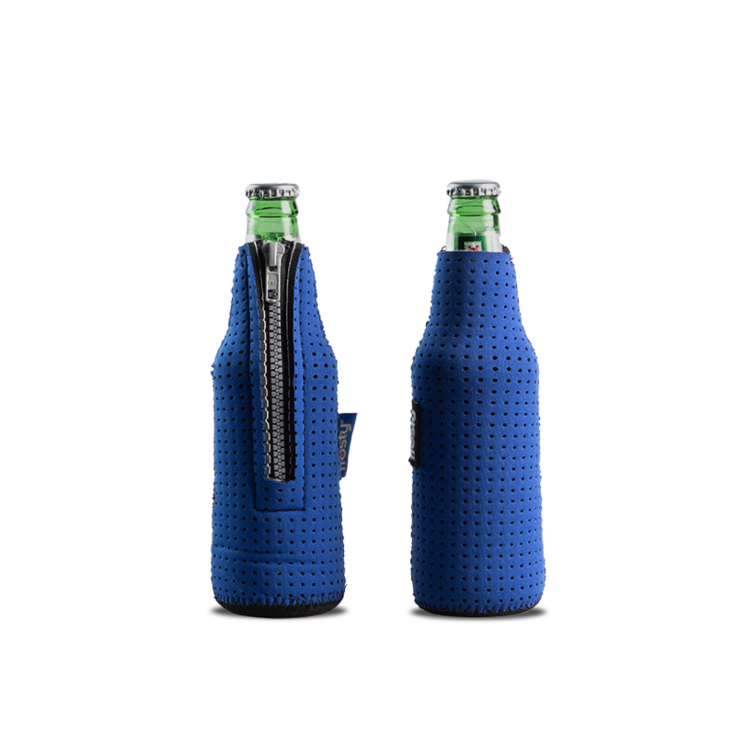 Bird-Eye neoprene bottle cooler sleeve.