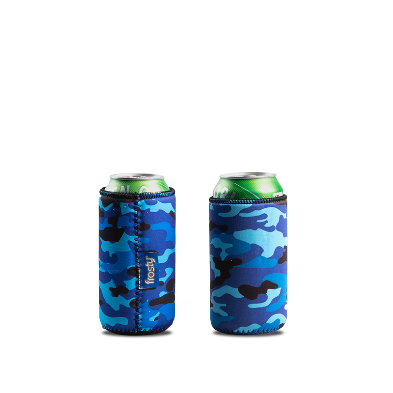 Black & White Camo Can Cooler 440ml