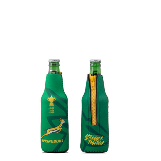 Springbok Champions Zip Beer Cooler 340ml.