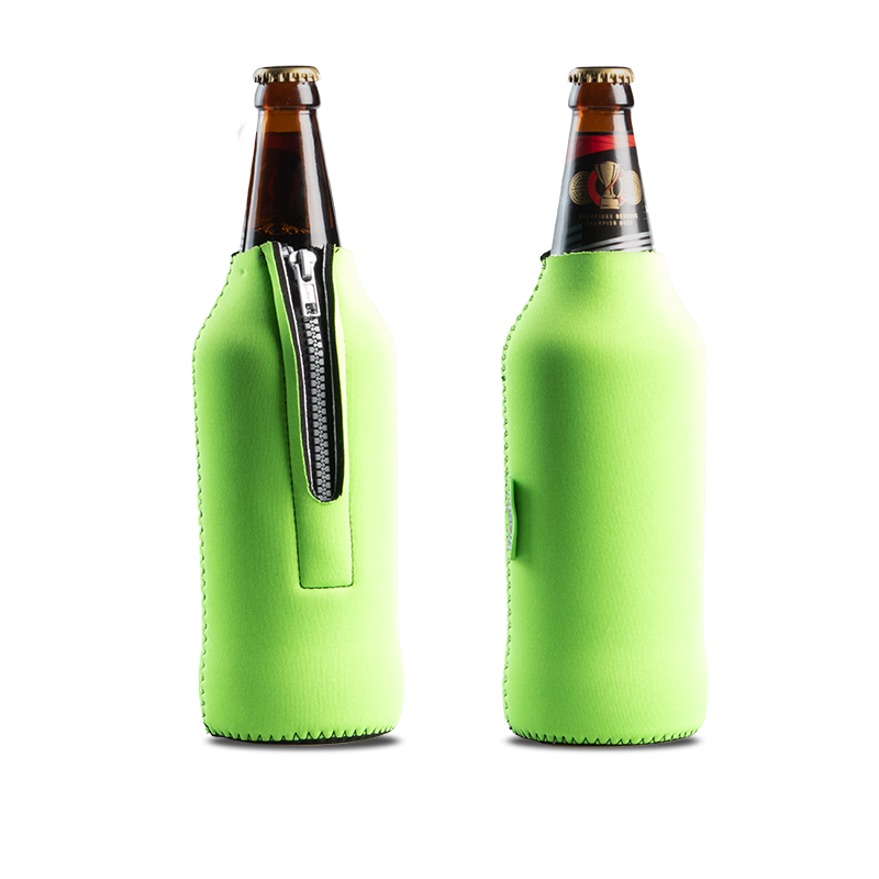 Plain quart beer bottle cooler