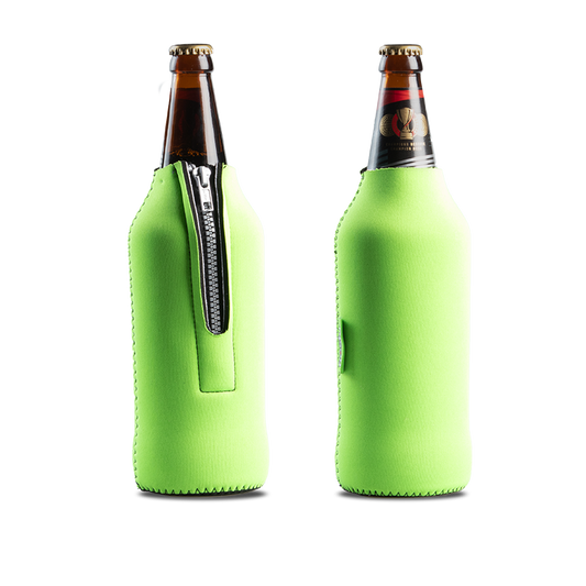 Plain quart beer bottle cooler