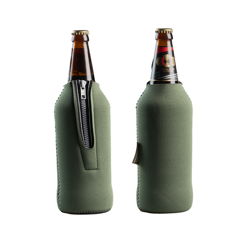 Plain quart beer bottle cooler
