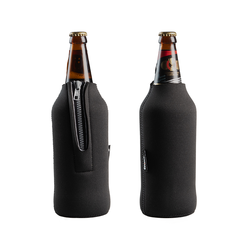 Plain quart beer bottle cooler