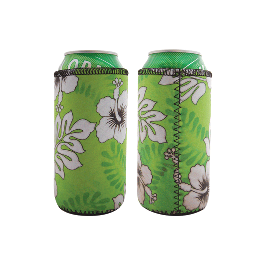 Hibiscus Neoprene Can Cooler Collection 440ml