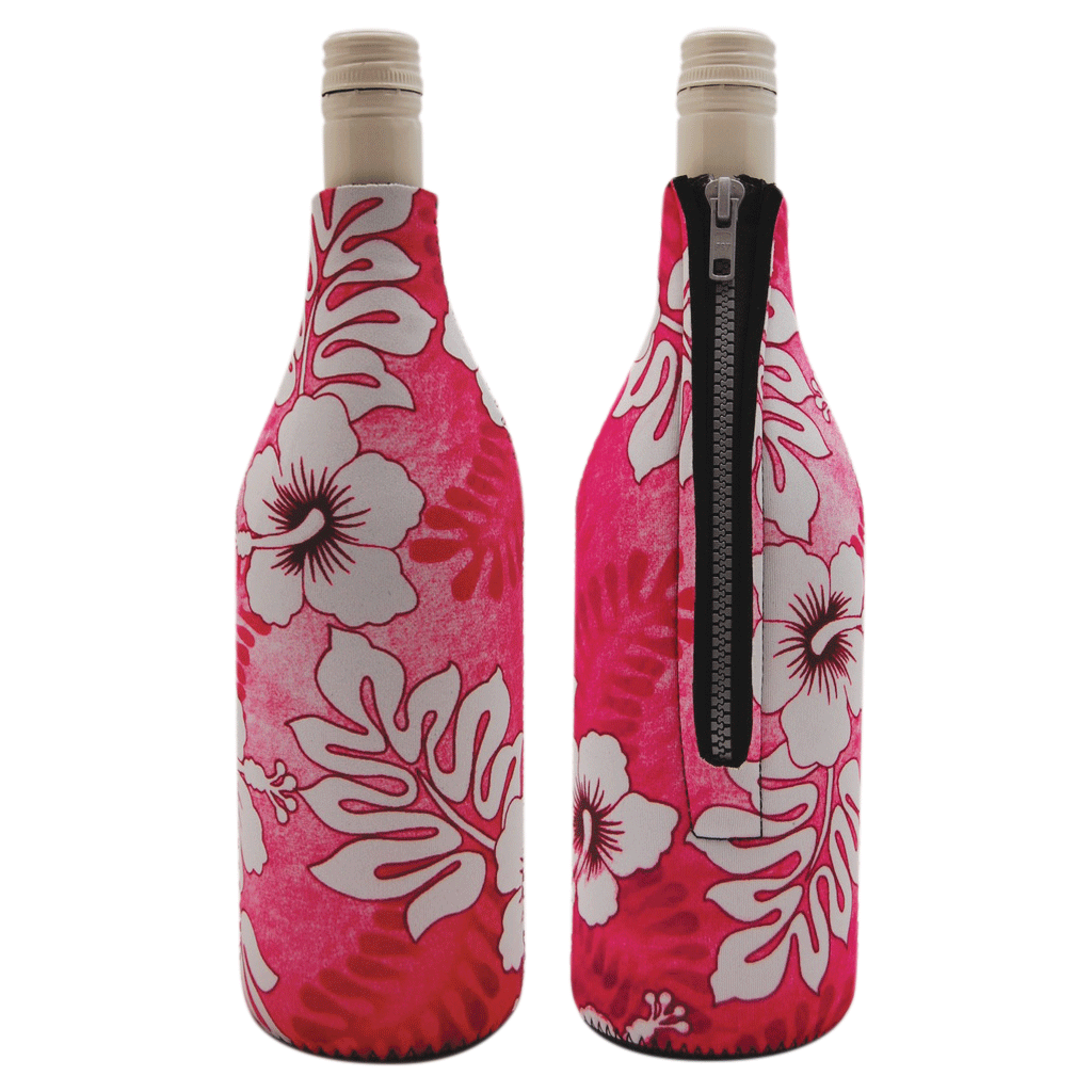 Hibiscus summer wine cooler with zip