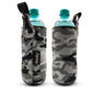 Black & White Camo Water Bottle Sleeve