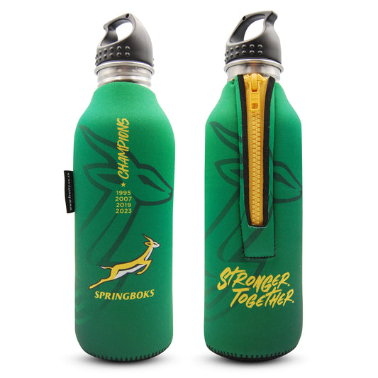 Springboks Champions Hydration Cooler with S/Steel Bottle 750ml
