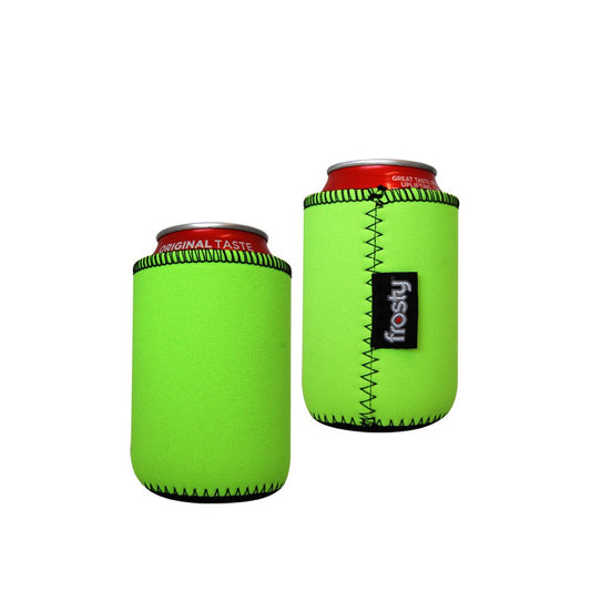 Fluoro Lime Can Cooler 330ml