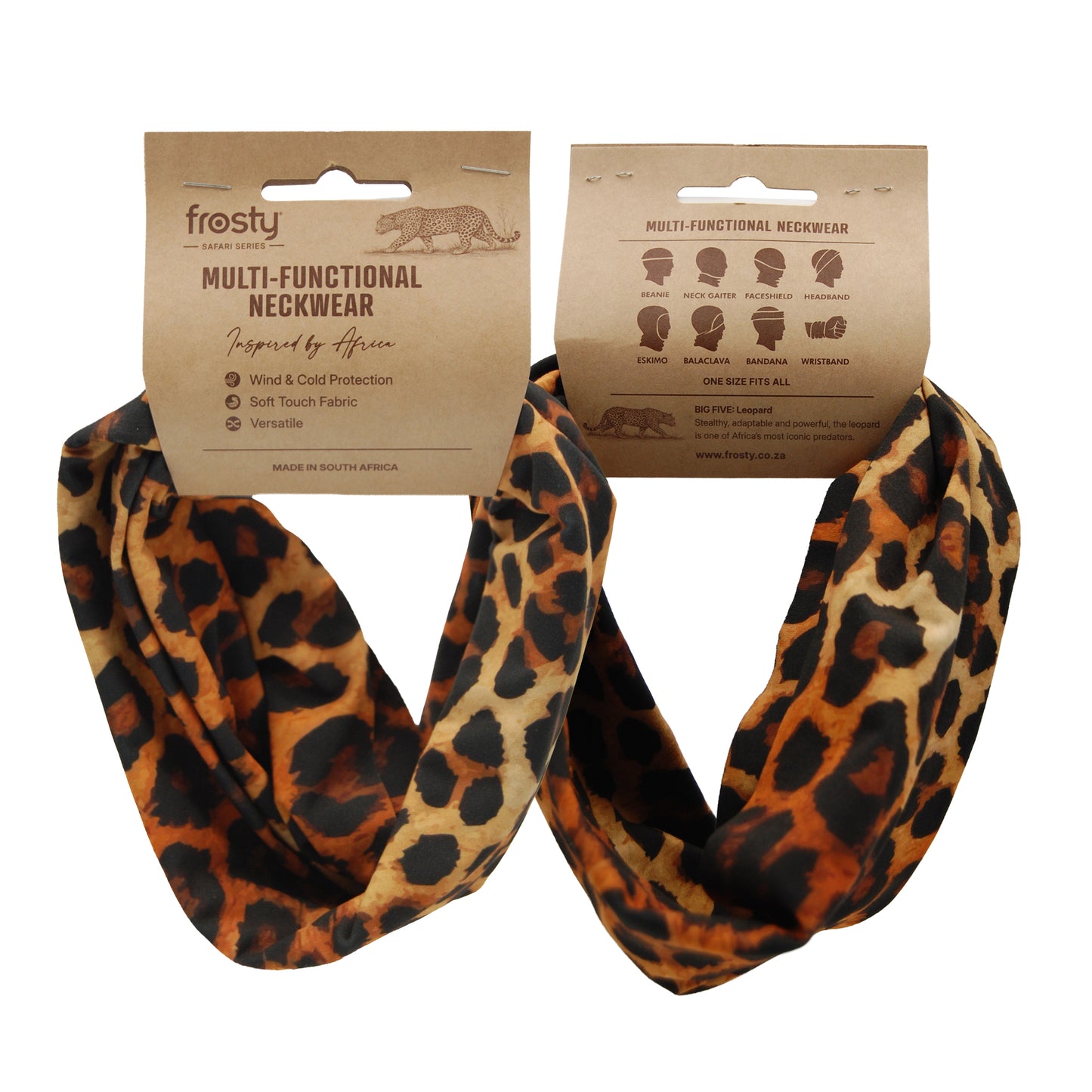 Leopard Print Safari Neckwear