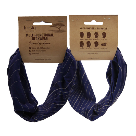 Navy Contour Neckwear