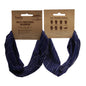 Navy Contour Neckwear