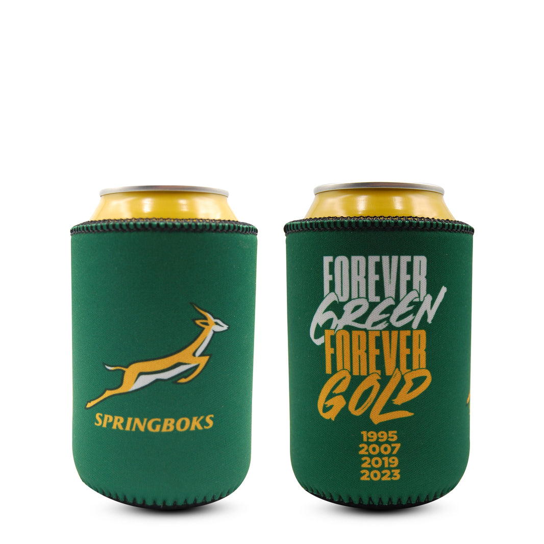 Springboks Forever Green – Frosty Neoprene Coolers