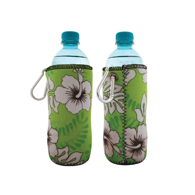 Hibiscus Summer Buddy water bottle cooler