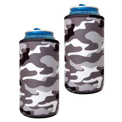 Black & White 440ml can cooler sleeve