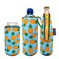 Pineapple themed neoprene koozie set.