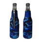 Camo Beer Bottle Sleeve with Zipper